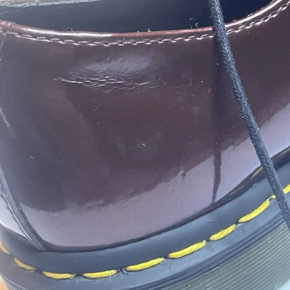 Dr. Martens 10084 Cherry Red Lacquered Lady’s US L Size 9 Y2K AW004